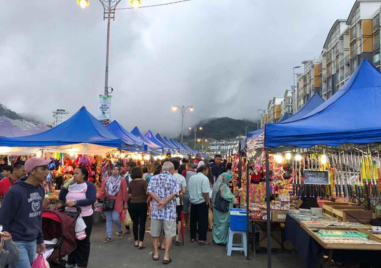 3Bedroom Cameron Goldenhill Nightmarket@21Homestay Brinchang Exteriör bild